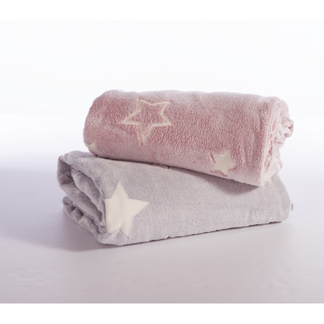 Παιδική κουβέρτα πολυέστερ μονή Nef-Nef Homeware Starlight 160x220 cm