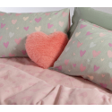 Σεντόνια μονά 3τμχ Nef-Nef Homeware Hearts Attack