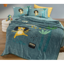 Παιδική κουβέρτα πολυέστερ μονή Nef-Nef Homeware Wild Dance 160x220 cm