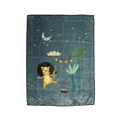 Παιδική κουβέρτα πολυέστερ μονή Nef-Nef Homeware Wild Dance 160x220 cm