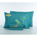 Σεντόνια μονά 3τμχ Nef-Nef Homeware Dinos On Wheels