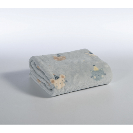 Κουβέρτα fleece κούνιας Nef-Nef Homeware Special Party 110x150 cm