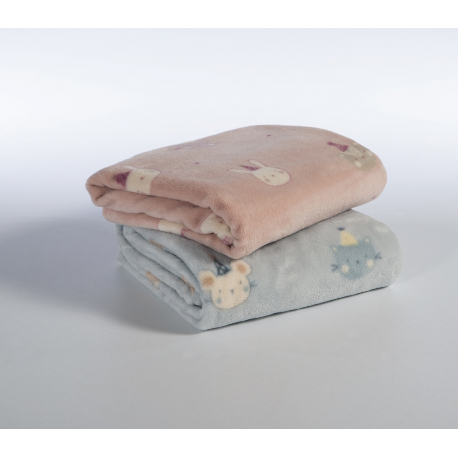 Κουβέρτα fleece κούνιας Nef-Nef Homeware Special Party 110x150 cm