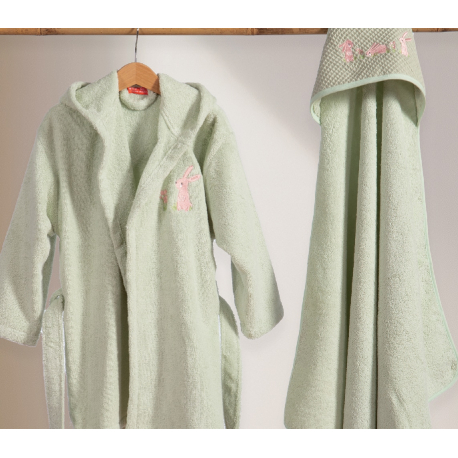 Βρεφικό μπουρνούζι Nef-Nef Homeware Country Bunny