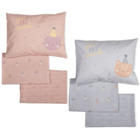 Σεντόνια κούνιας 3τμχ Nef-Nef Homeware Special Party