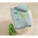 Παιδικές πετσέτες 2τμχ Nef-Nef Homeware Dinos On Wheels