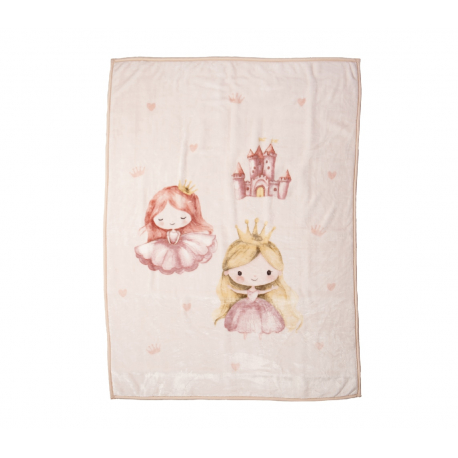 Παιδική κουβέρτα πολυέστερ μονή Nef-Nef Homeware Our Princess 160x220 cm