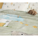 Παιδική κουβέρτα πολυέστερ μονή Nef-Nef Homeware Woodland Party 160x220 cm