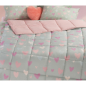 Παιδικό πάπλωμα Microfiber μονό Nef-Nef Homeware Hearts Attack 160x220 cm
