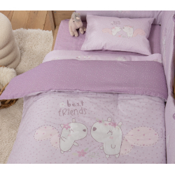 Πάπλωμα κούνιας Nef-Nef Homeware Best Friends 110x140 cm