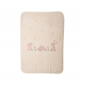 Κουβέρτα πολυέστερ αγκαλιάς Nef-Nef Homeware Country Bunny 75x100 cm