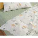 Σετ παπλωματοθήκη μονή Nef-Nef Homeware Woodland Party