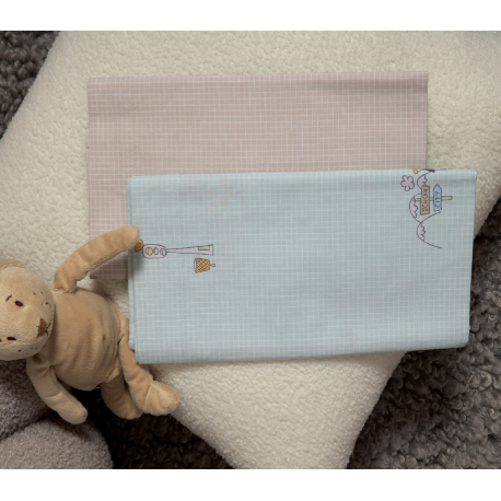 Σεντόνια λίκνου 2τμχ Nef-Nef Homeware Life In The City