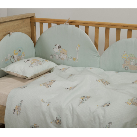 Σεντόνια κούνιας 3τμχ Nef-Nef Homeware Life In The City