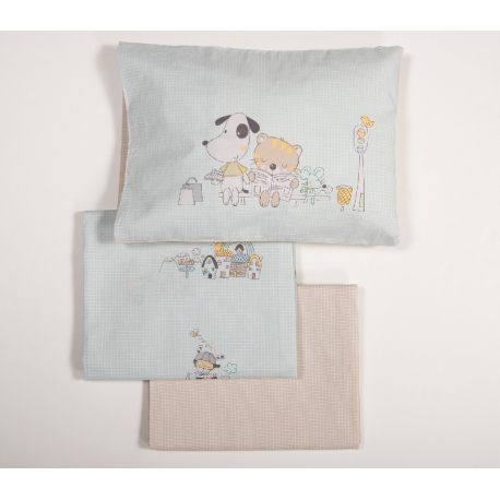 Σεντόνια κούνιας 3τμχ Nef-Nef Homeware Life In The City