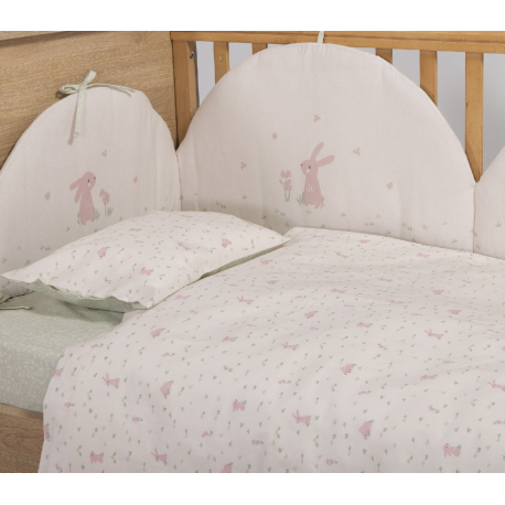 Σεντόνια κούνιας 3τμχ Nef-Nef Homeware Country Bunny