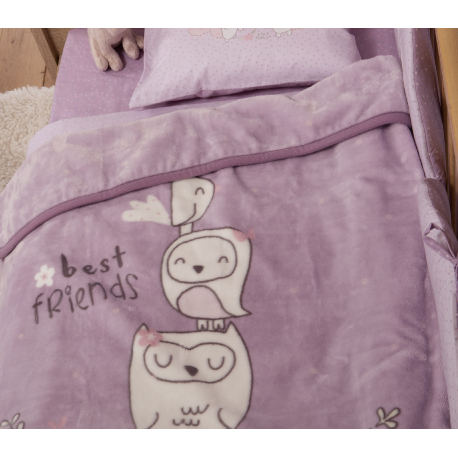 Κουβέρτα πολυέστερ αγκαλιάς Nef-Nef Homeware Best Friends 75x100 cm