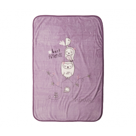 Κουβέρτα πολυέστερ αγκαλιάς Nef-Nef Homeware Best Friends 75x100 cm