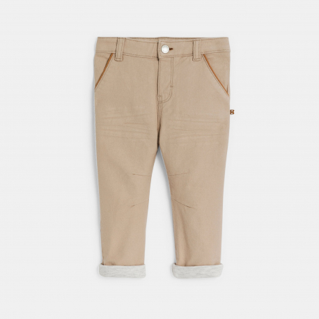 Obaibi Παντελόνι chino με αφαιρούμενες τιράντες για μωρά αγοράκια