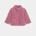 Obaibi Σακάκι από φλις ροζ για κορίτσια