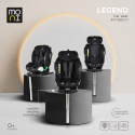 Κάθισμα αυτοκινήτου Moni Legend Black 40-150 cm