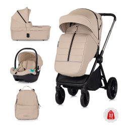 Σύστημα μεταφοράς Chipolino Encanto 3in1 Tiramisu