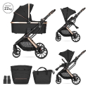 Καρότσι και port-bebe Lorelli® Premium Glory Black