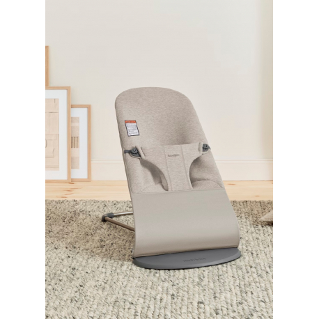 Ριλάξ Babybjorn Bliss 3D Jersey Sand Grey