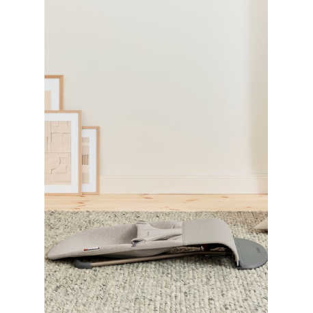 Ριλάξ Babybjorn Bliss 3D Jersey Sand Grey