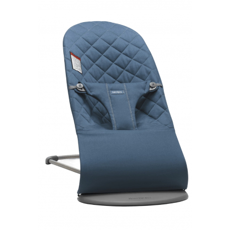 Ριλάξ Babybjorn Bliss Woven Classic Quilt Midnight Blue