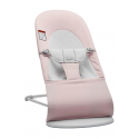 Ριλάξ Babybjorn Balance Soft Woven/Jersey Light Pink/Grey