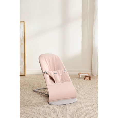 Ριλάξ Babybjorn Bliss Woven Melange Light Pink
