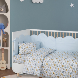 Σετ σεντόνια κούνιας Das® Baby Fun 4977