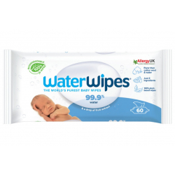 WaterWipes® βιοδιασπώμενα μωρομάντηλα 60 τεμαχία