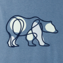 Okaidi T-shirt bleu motif ours Garcon