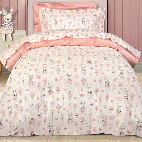 Σετ παπλωματοθήκη μονή Greenwich Polo Club® Junior Essential 8859