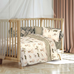 Σετ σεντόνια κούνιας Greenwich Polo Club® Baby Essential 8860