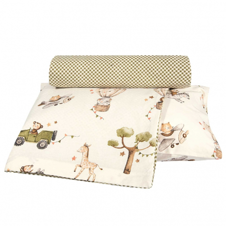 Σετ σεντόνια κούνιας Greenwich Polo Club® Baby Essential 8860