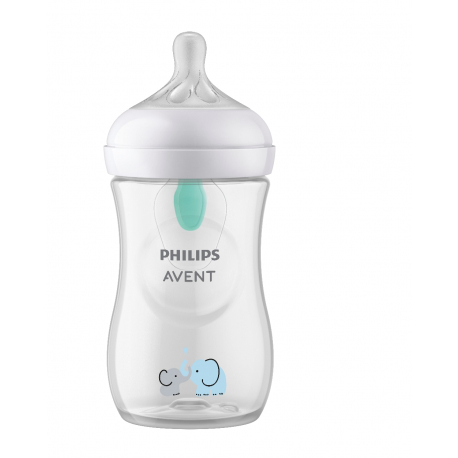 Μπιμπερό Philips Avent Natural Response 3-6m με βαλβίδα AirFree Vent SCY673/81