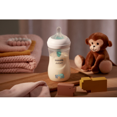 Μπιμπερό Philips Avent Natural Response 3-6m με βαλβίδα AirFree Vent SCY673/81