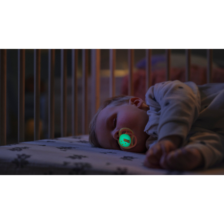 Σετ 2 πιπίλες νυκτός Philips Avent Ultra Air Nighttime 18m+ SCF376/32