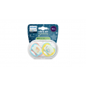 Σετ 2 πιπίλες νυκτός Philips Avent Ultra Air Nighttime 18m+ SCF376/32