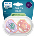 Σετ 2 πιπίλες Philips Avent Ultra Air 18m+ SCF349/47