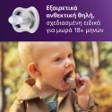 Σετ 2 πιπίλες Philips Avent Ultra Air 18m+ SCF349/47