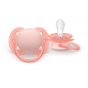 Σετ 2 πιπίλες Philips Avent Ultra Soft 0-6m SCF091/38