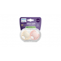 Σετ 2 πιπίλες Philips Avent Ultra Soft 0-6m SCF091/38