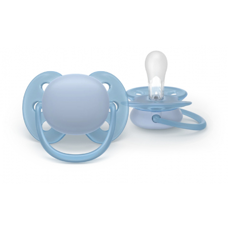 Σετ 2 πιπίλες Philips Avent Ultra Soft 0-6m SCF091/37