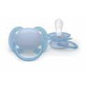Σετ 2 πιπίλες Philips Avent Ultra Soft 0-6m SCF091/37