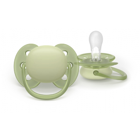 Σετ 2 πιπίλες Philips Avent Ultra Soft 0-6m SCF091/37