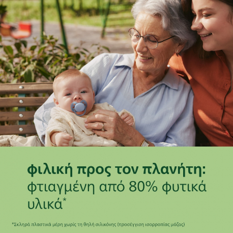 Σετ 2 πιπίλες Philips Avent Ultra Soft 0-6m SCF091/37